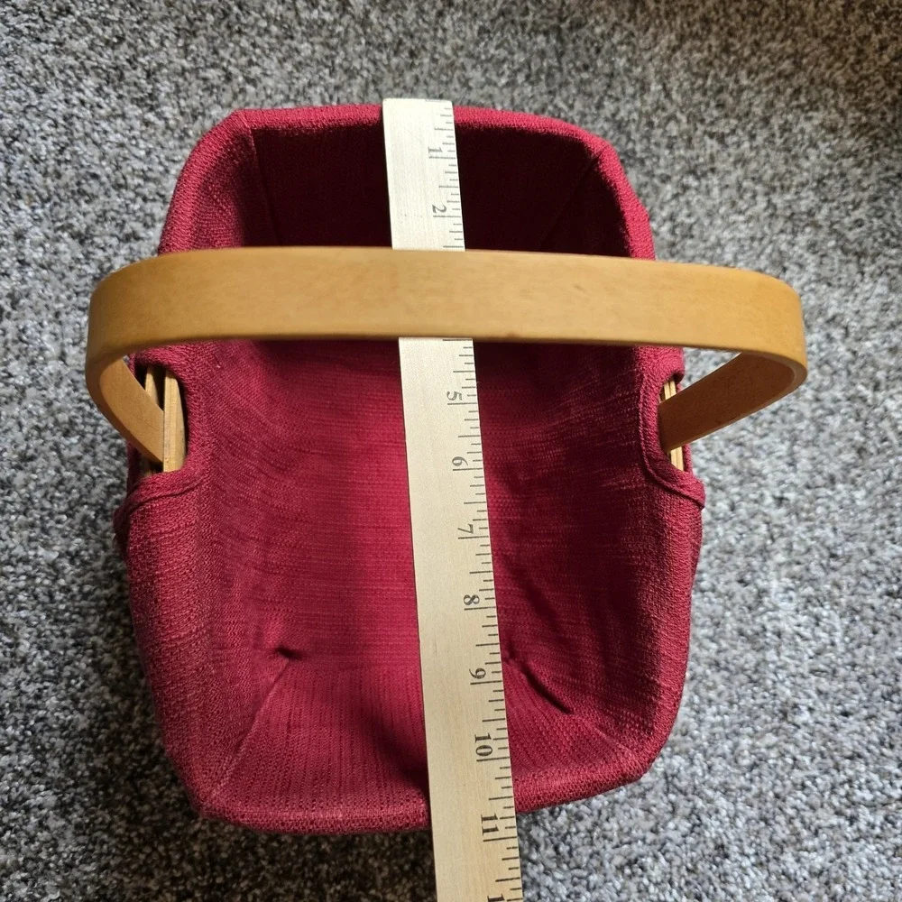 Longaberger‎ 2002 Spring Basket With Paprika Liner No Protector